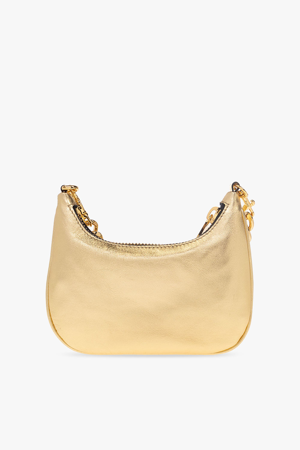 Gold shoulder outlet bag